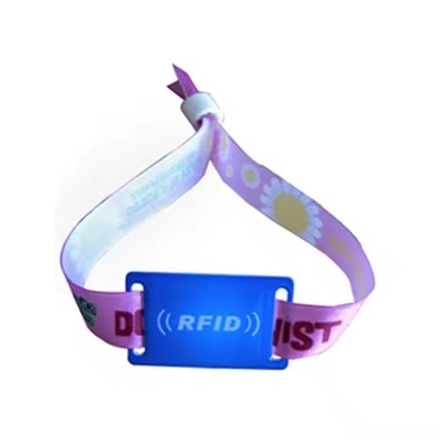 comprar Pulseira de Festival NFC personalizada Tecido de 13.56MHz Pulseiras de Controle de Acesso RFID online manufacture