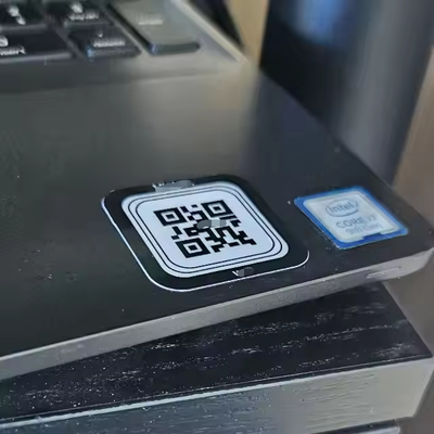 comprar Autocolante de NFC personalizado à prova d'água no computador portátil e no telemóvel Checkpoint IT Asset online manufacture