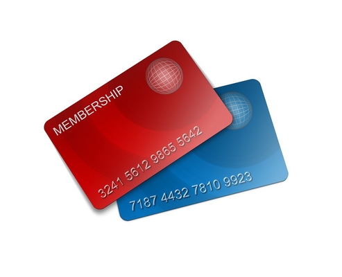 Número em relevo Cartões VIP de plástico personalizados Cartões RFID imprimíveis 0,76 mm de espessura