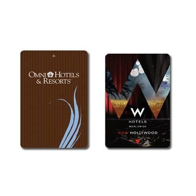 Cartões-chave RFID eficientes de hotéis Mifare Ultralight EV1 Chips personalizáveis