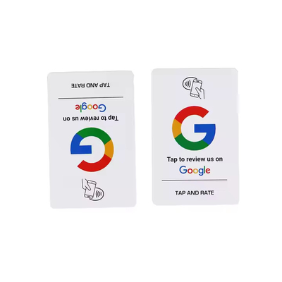 Protocolo ISO 14443A NFC Google Review Card Programável NTAG 215 NTAG 216