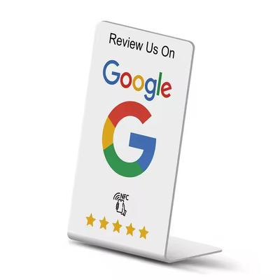 Display NFC de Tabela de Revisão do Google 13.56MHz