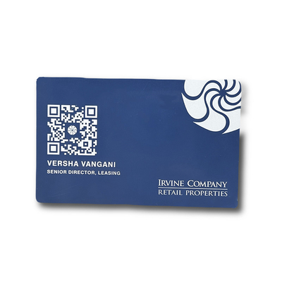 13.56Mhz Cartão NFC Metal Personalizado Cartão de Convite NFC Empresarial Retangular