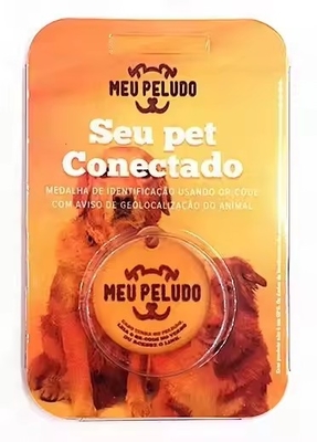 RFID personalizado Keyfob Epoxy NFC Tag Logotipo personalizado / Código QR para animais de estimação