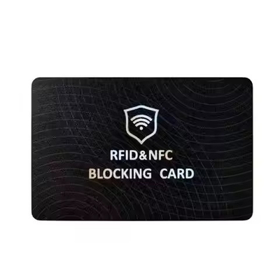 Eficaz cartão RFID anti-roubo Cartão de proteção anti-esmagamento conveniência