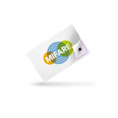 Cartão Mifare Desfire Ev1 13.56 Mhz Cartão RFID para bilheteria de transporte de fechadura inteligente