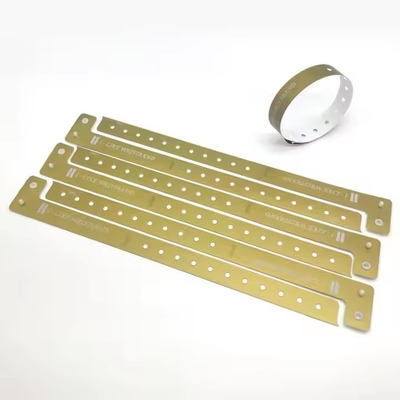 Pulseiras RFID 100% à prova d'água PVC passivo Pulseira RFID descartável